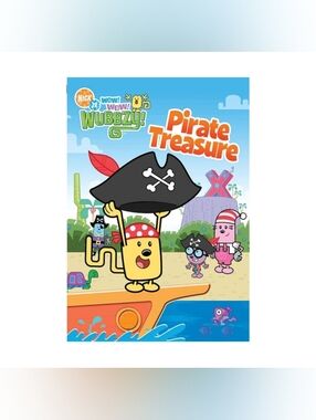 Wow Wow Wubbzy - Pirate Treasure (DVD 2009) Nick Jr. Nickelodeon